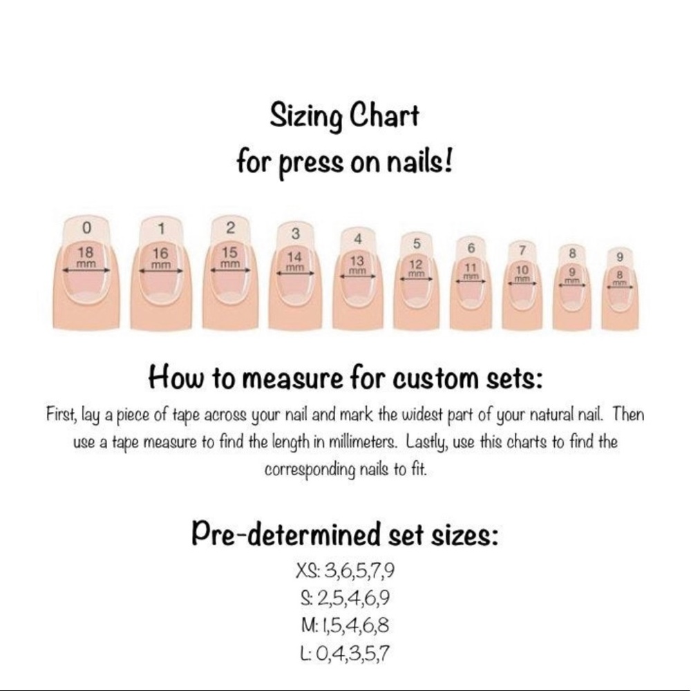 CUSTOM PRESS ON NAILS